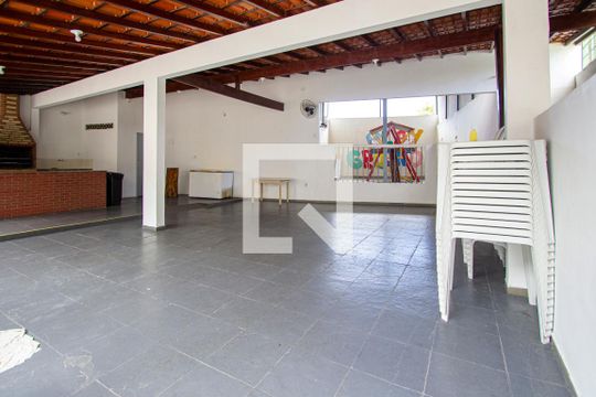 Área comum - Churrasqueira de apartamento para alugar com 2 quartos, 55m² em Alcântara, São Gonçalo