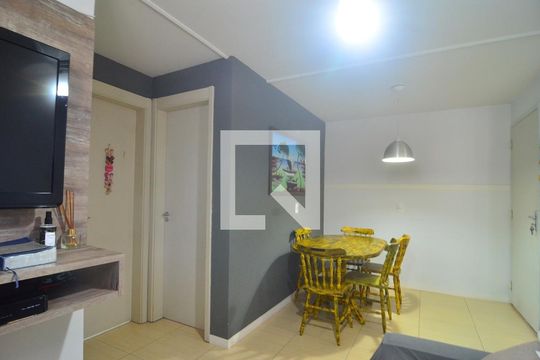 Sala de apartamento à venda com 2 quartos, 51m² em Estância Velha, Canoas