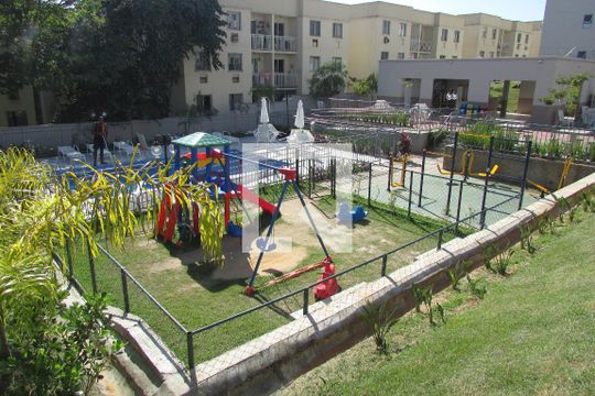 Área comum - Playground de apartamento para alugar com 2 quartos, 42m² em Campo Grande, Rio de Janeiro