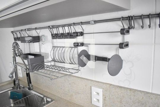 Cozinha - Utensílios de apartamento para alugar com 2 quartos, 42m² em Campo Grande, Rio de Janeiro