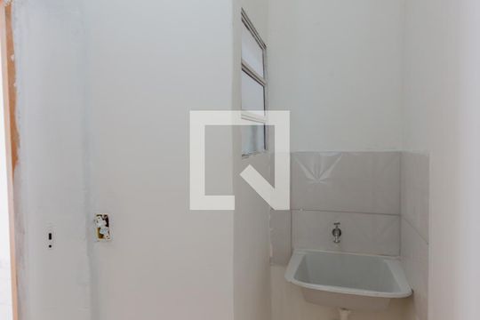 Área de Serviço de casa para alugar com 1 quarto, 35m² em Campestre, Santo André