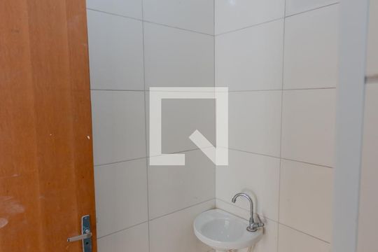 Banheiro de casa para alugar com 1 quarto, 35m² em Campestre, Santo André