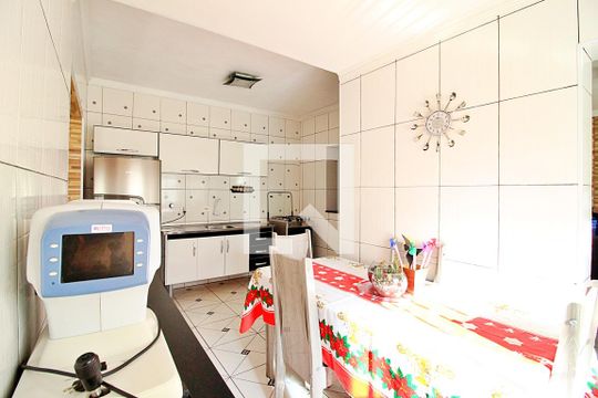 Cozinha de casa à venda com 3 quartos, 222m² em Parque Novo Oratório, Santo André