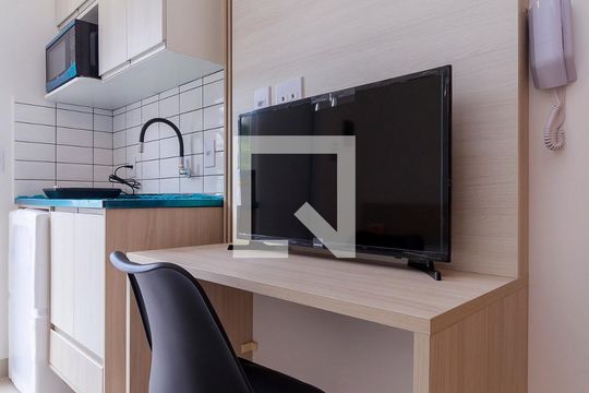 Studio de kitnet/studio para alugar com 1 quarto, 18m² em Chácara Santo Antônio (zona Sul), São Paulo