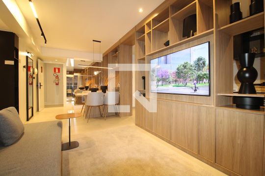 Sala de apartamento à venda com 3 quartos, 111m² em Boa Viagem, Belo Horizonte