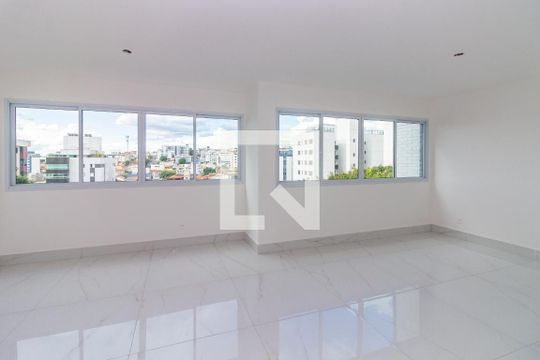 Sala de apartamento à venda com 4 quartos, 139m² em Cidade Nova, Belo Horizonte
