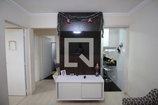 Sala de apartamento à venda com 2 quartos, 48m² em Jaqueline, Belo Horizonte