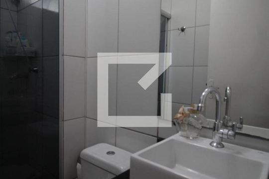 Banheiro Social de apartamento à venda com 2 quartos, 48m² em Jaqueline, Belo Horizonte