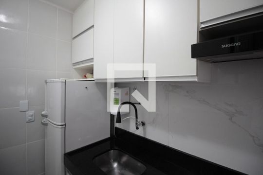 Cozinha e Área de Serviço de apartamento à venda com 2 quartos, 48m² em Jaqueline, Belo Horizonte