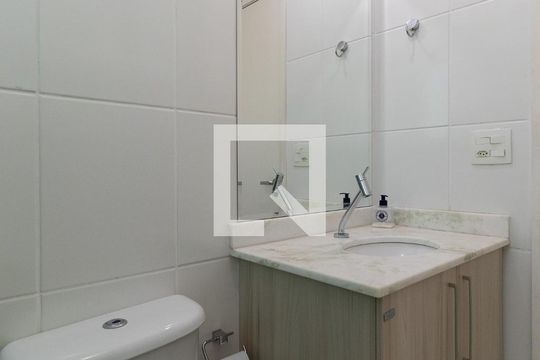 Banheiro Social de apartamento para alugar com 2 quartos, 69m² em Vila das Hortências, Jundiaí