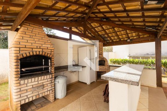 Área comum - Churrasqueira de apartamento para alugar com 2 quartos, 69m² em Vila das Hortências, Jundiaí