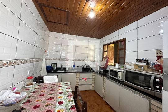 Cozinha de casa à venda com 2 quartos, 140m² em Campina, São Leopoldo