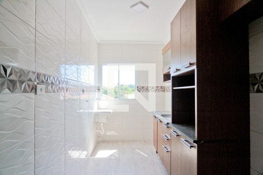 Cozinha de apartamento para alugar com 1 quarto, 35m² em Vila Zulmira, São Paulo