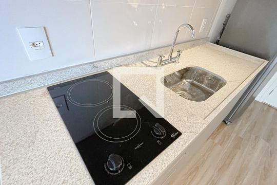 COZINHA de apartamento à venda com 1 quarto, 38m² em Vila Mariana, São Paulo