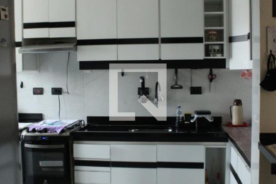 Cozinha de apartamento à venda com 2 quartos, 62m² em Vila Moraes, São Paulo