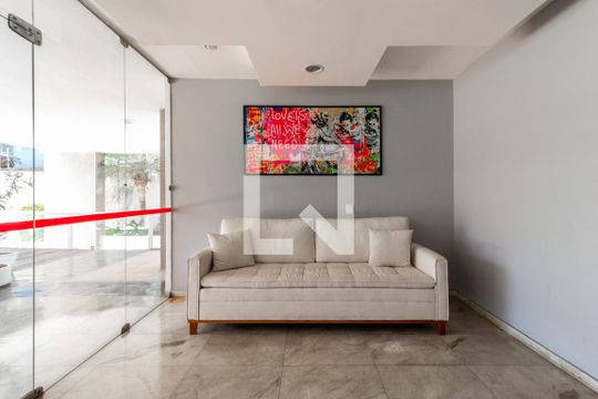 Hall Social de apartamento à venda com 2 quartos, 70m² em Vila Olímpia, São Paulo