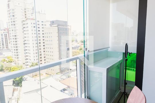 Varanda de kitnet/studio à venda com 1 quarto, 30m² em Perdizes, São Paulo