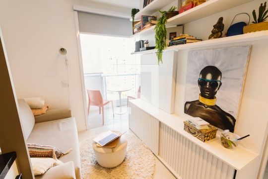 Sala de kitnet/studio à venda com 1 quarto, 30m² em Perdizes, São Paulo