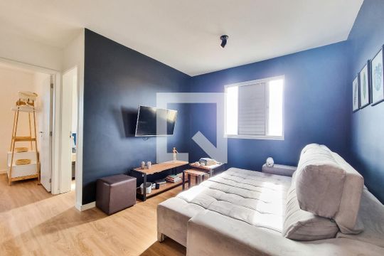 Sala de apartamento para alugar com 2 quartos, 59m² em Jardim Uira, São José dos Campos