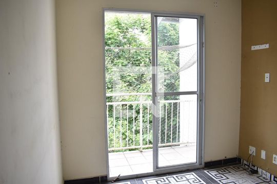 Detalhe da Sala de apartamento para alugar com 2 quartos, 54m² em Campo Grande, Rio de Janeiro