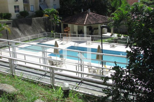 Área comum - Piscina de apartamento para alugar com 2 quartos, 54m² em Campo Grande, Rio de Janeiro