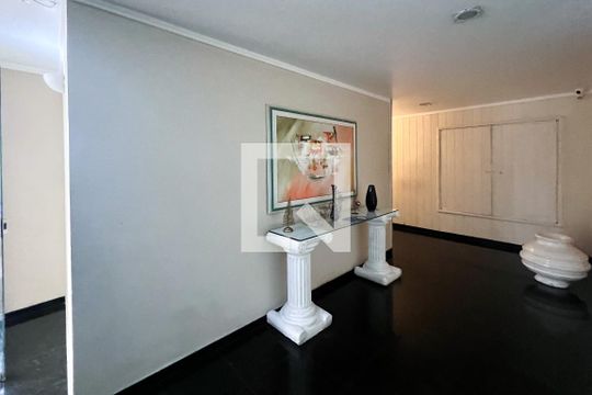 Área comum - Hall de apartamento para alugar com 2 quartos, 54m² em Indianópolis, São Paulo