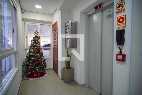 Hall Elevador de kitnet/studio à venda com 1 quarto, 25m² em Pátria Nova, Novo Hamburgo