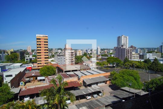 Sala - Quarto - Vista de kitnet/studio à venda com 1 quarto, 25m² em Pátria Nova, Novo Hamburgo