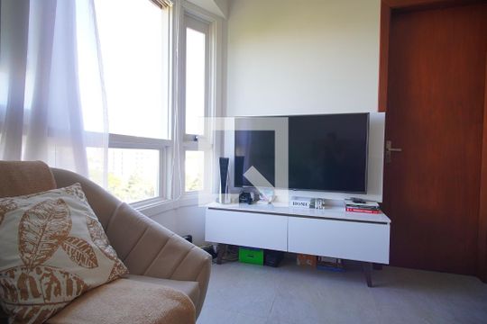 Sala - Quarto  de kitnet/studio à venda com 1 quarto, 25m² em Pátria Nova, Novo Hamburgo