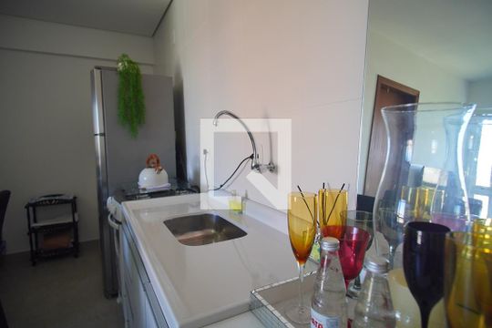 Cozinha de kitnet/studio à venda com 1 quarto, 25m² em Pátria Nova, Novo Hamburgo