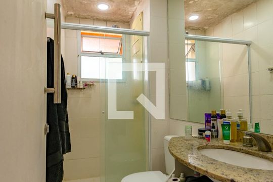 Banheiro da Suíte 2 de apartamento à venda com 3 quartos, 166m² em Jacarepaguá, Rio de Janeiro