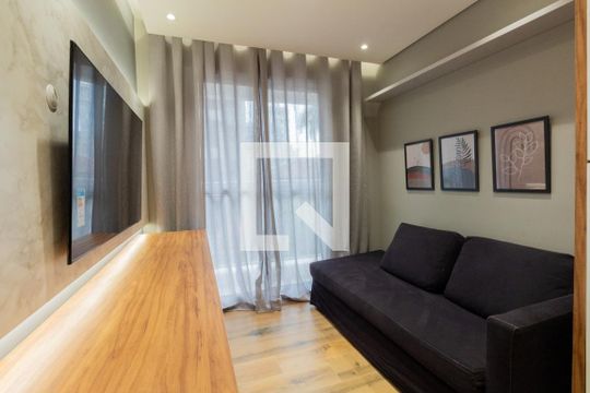 Sala de apartamento para alugar com 1 quarto, 31m² em Pinheiros, São Paulo