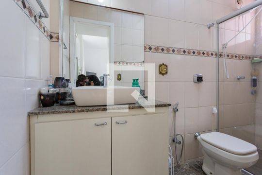 Banheiro da Suíte de apartamento à venda com 4 quartos, 225m² em União, Belo Horizonte