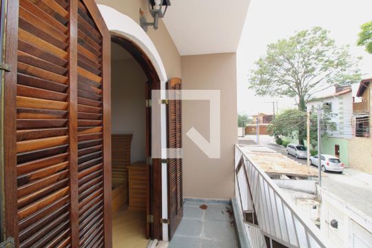 Varanda da suíte de casa à venda com 3 quartos, 217m² em Vila Constancia, São Paulo