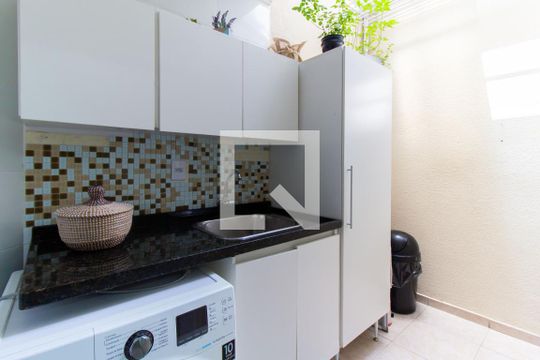 Área de Serviço de casa de condomínio à venda com 3 quartos, 70m² em Vila Esperança, São Paulo