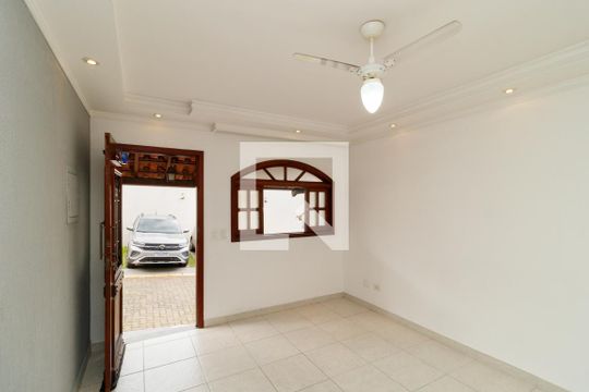 Sala de casa de condomínio para alugar com 2 quartos, 78m² em Vila Paulistana, São Paulo