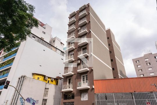 Fachada de kitnet/studio à venda com 1 quarto, 33m² em Bela Vista, São Paulo