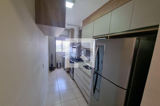 Cozinha - Lavanderia de apartamento para alugar com 2 quartos, 60m² em Alto da Boa Vista, Ribeirão Preto