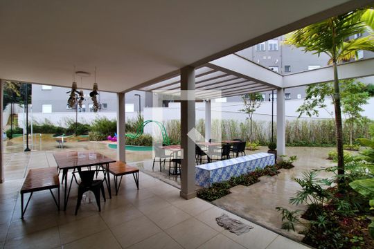 Área comum de apartamento para alugar com 2 quartos, 47m² em Jardim Monte Alegre, Taboão da Serra