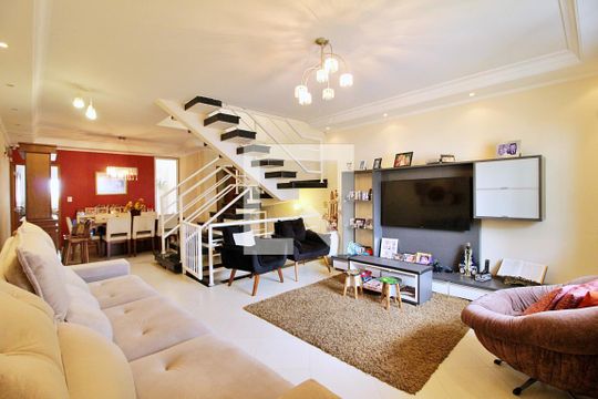 Sala de casa à venda com 3 quartos, 225m² em Parque das Nações, Santo André