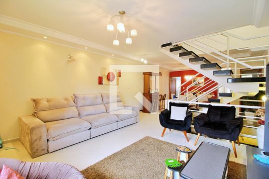 Sala de casa à venda com 3 quartos, 225m² em Parque das Nações, Santo André