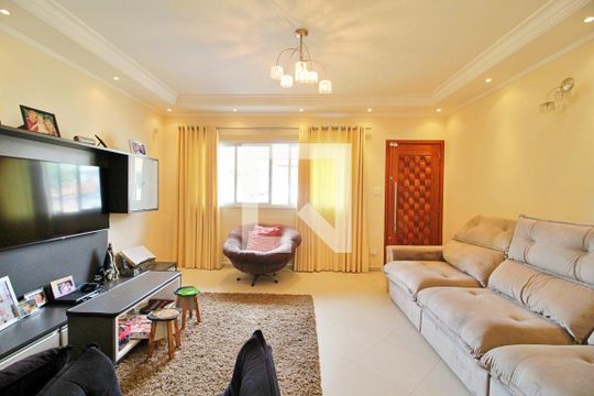 Sala de casa à venda com 3 quartos, 225m² em Parque das Nações, Santo André