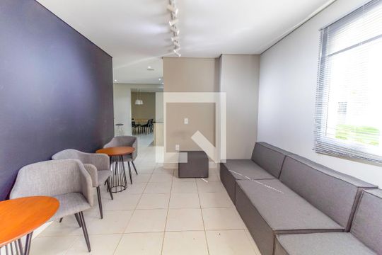Área comum - Salão de festas de apartamento para alugar com 1 quarto, 40m² em Vila Graciosa, São Paulo