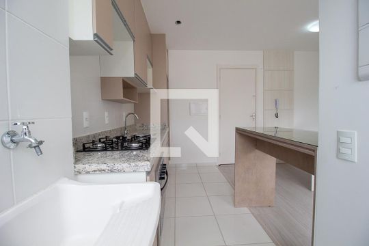 Cozinha - Armários de apartamento para alugar com 2 quartos, 47m² em Atuba, Pinhais