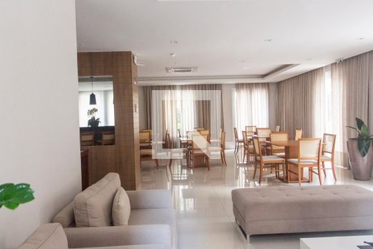 Área comum - Salão de festas de apartamento para alugar com 3 quartos, 96m² em Alphaville Empresarial, Barueri
