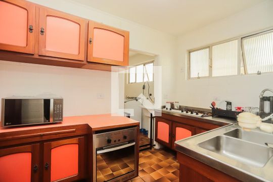 Cozinha de apartamento à venda com 3 quartos, 112m² em Perdizes, São Paulo