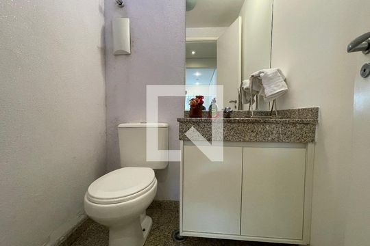 Lavabo de apartamento à venda com 4 quartos, 170m² em Cidade São Francisco, São Paulo