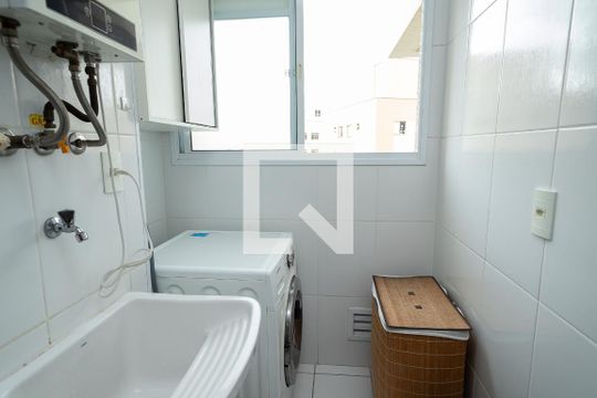 Área de Serviço de apartamento para alugar com 2 quartos, 70m² em Independência, São Bernardo do Campo