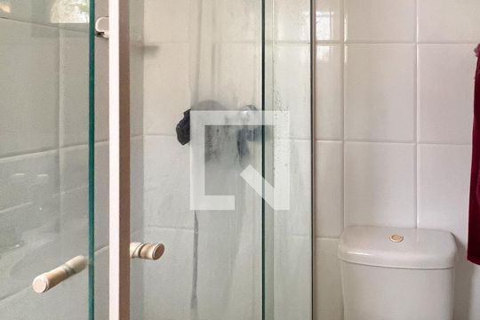 Banheiro da Suíte 3 de apartamento à venda com 4 quartos, 186m² em Itaim Bibi, São Paulo