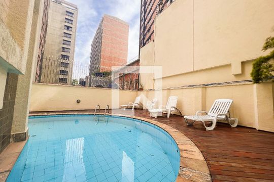 Área comum - Piscina de apartamento à venda com 4 quartos, 186m² em Itaim Bibi, São Paulo